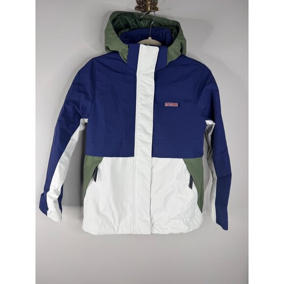 New Vineyard Vines Women's Color block Winter Jacket Size XS - Picture 3 of 6